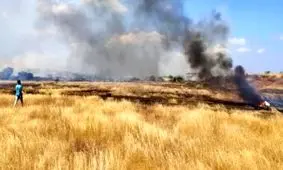 سقوط پهپاد آمریکایی در غرب الانبار عراق