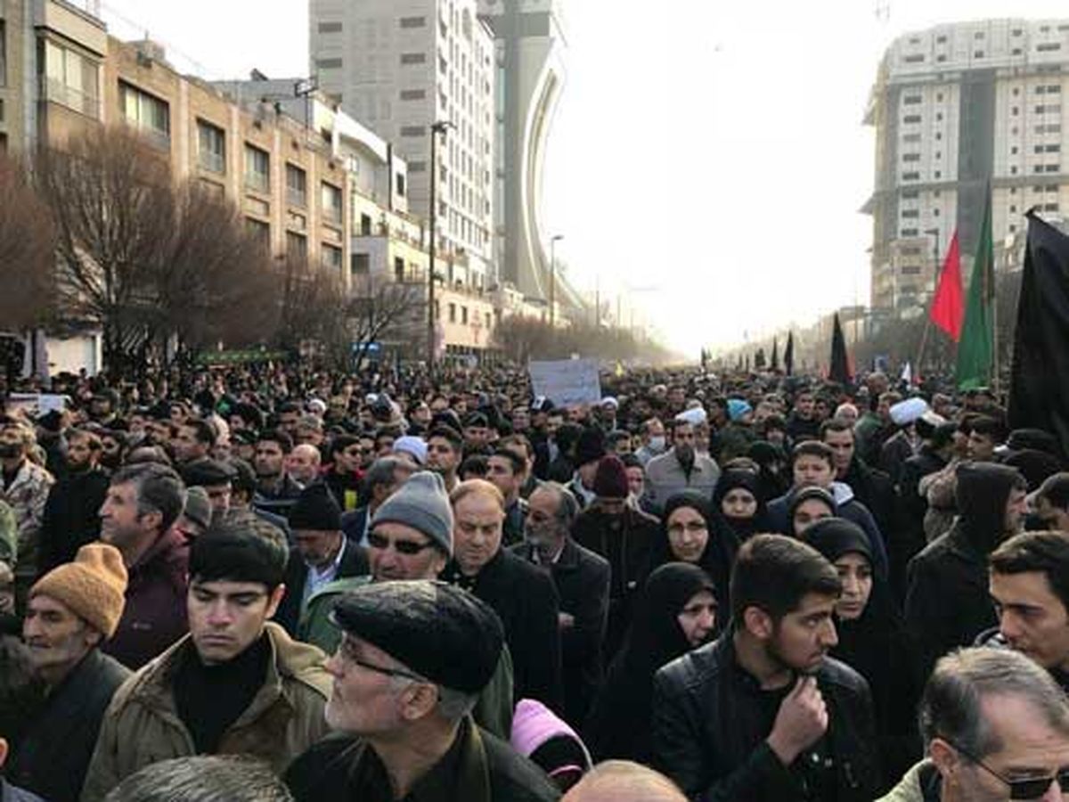 لحظه به لحظه با تشییع سردار سلیمانی در مشهد