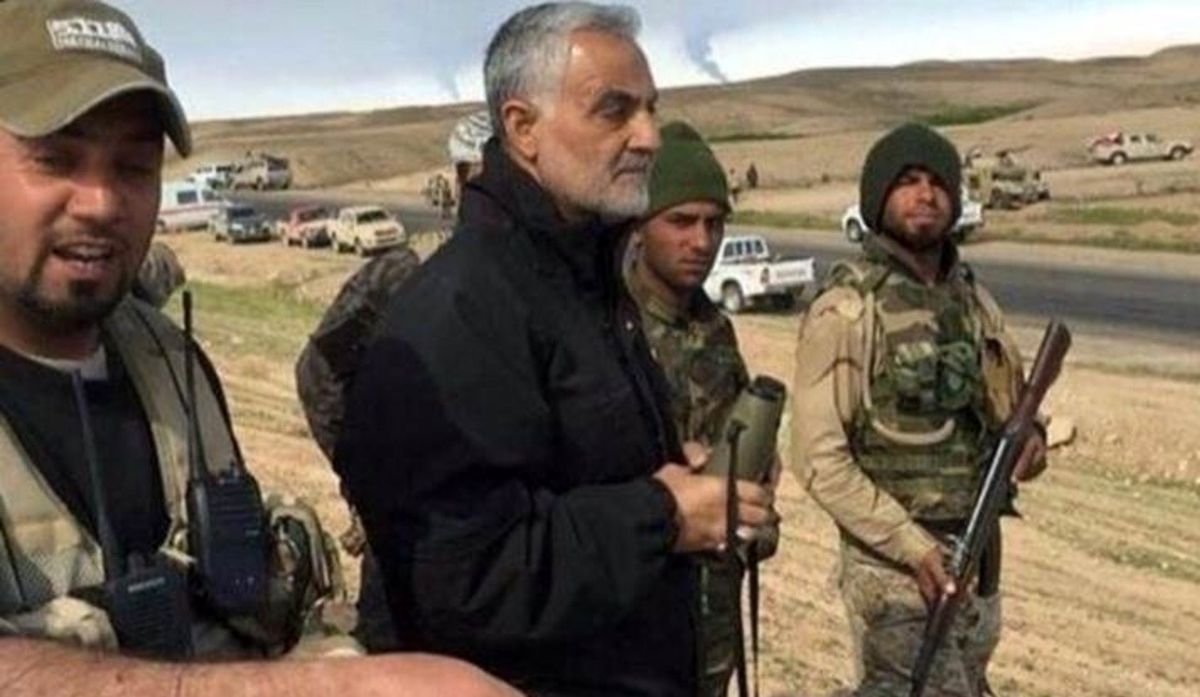 بازخوانی مجاهدتهای شهید سلیمانی در مبارزه با تروریسم + فیلم + تصاویر