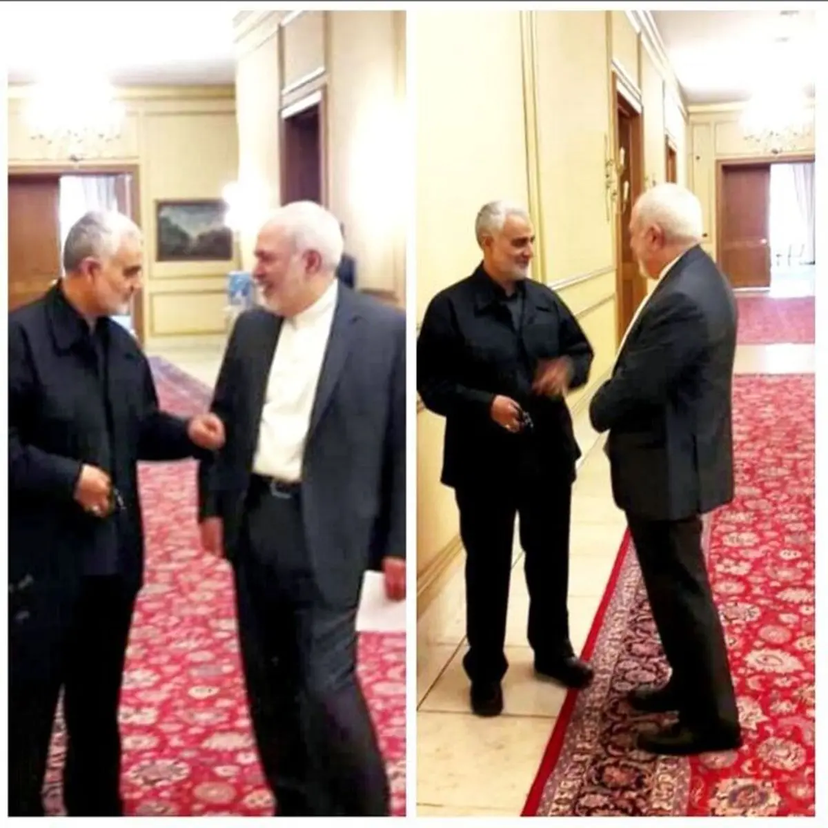 نامگذاری محل دیدارهای ظریف و سلیمانی به نام شهید حاج قاسم سلیمانی