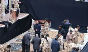 نخستین فیلم از آماده‌سازی آرامگاه ابدی شهید حاج‌قاسم سلیمانی