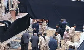 نخستین فیلم از آماده‌سازی آرامگاه ابدی شهید حاج‌قاسم سلیمانی