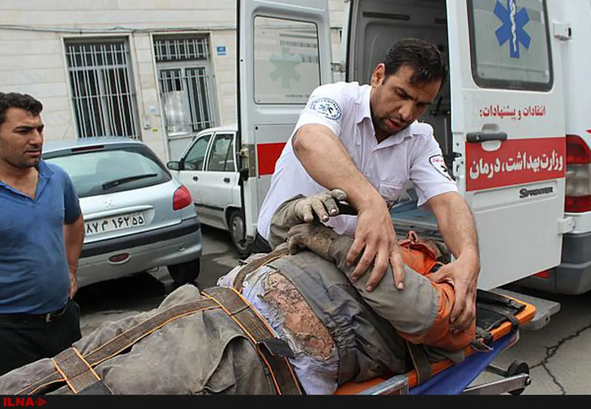 برق‌گرفتگی 3 کارگر در دلیجان