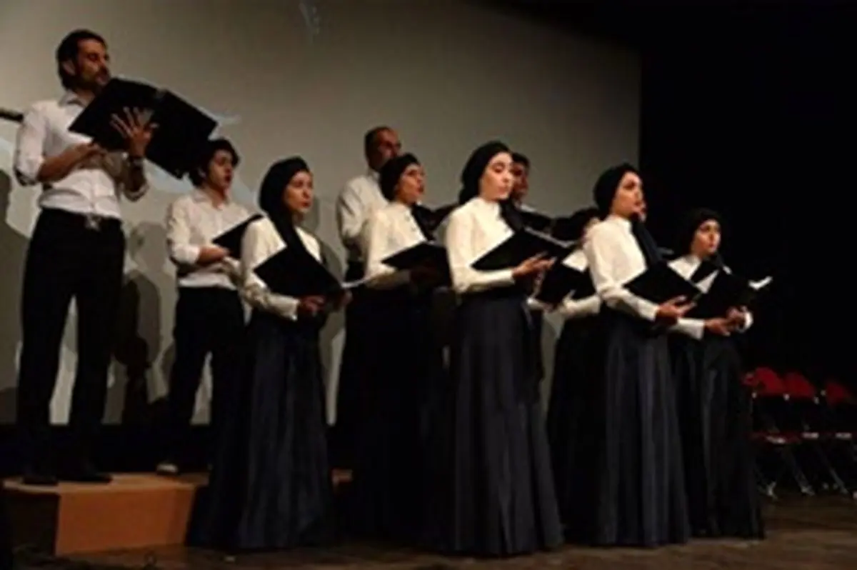 رقابت گروه کر «نوای شهرآشوب» در مسابقات آسیایی سریلانکا