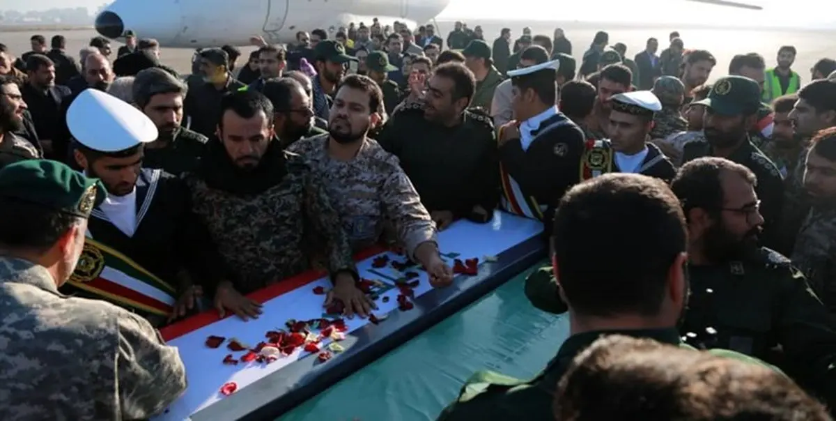 پیکر مطهر شهید ابومهدی المهندس در آبادان تشییع شد