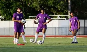 آخرین تمرین تیم ملی امید پیش از دیدار با ازبک‌ها