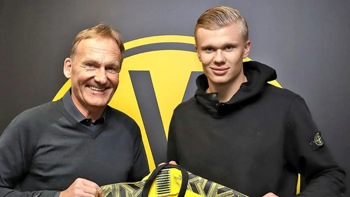 ارلینگ هالند در دورتموند پیشرفت خواهد کرد