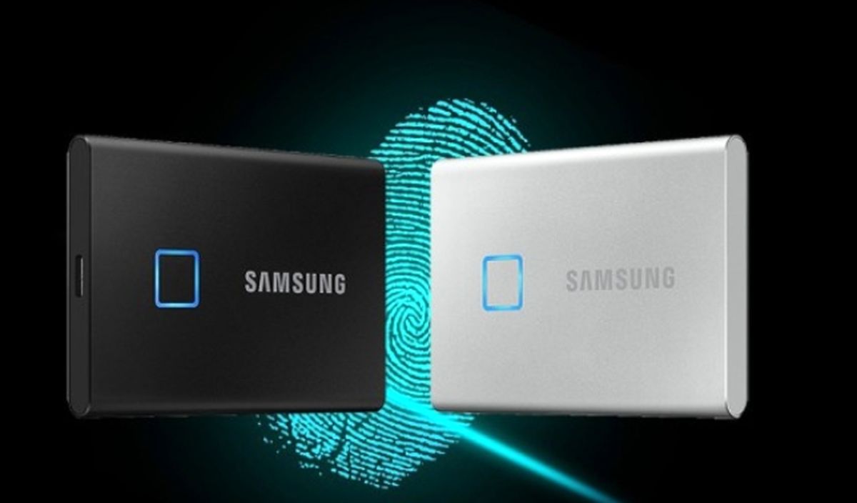 حافظه SSD قابل حمل جدید سامسونگ با استفاده از اثر انگشت محافظت میشود