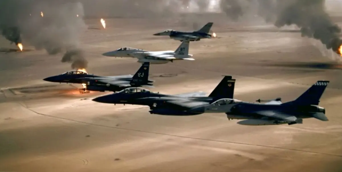 حمله هوایی به مرز مشترک عراق و سوریه