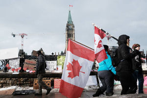 توصیه آمریکا به کانادا برای مقابله با کامیون‌ داران معترض