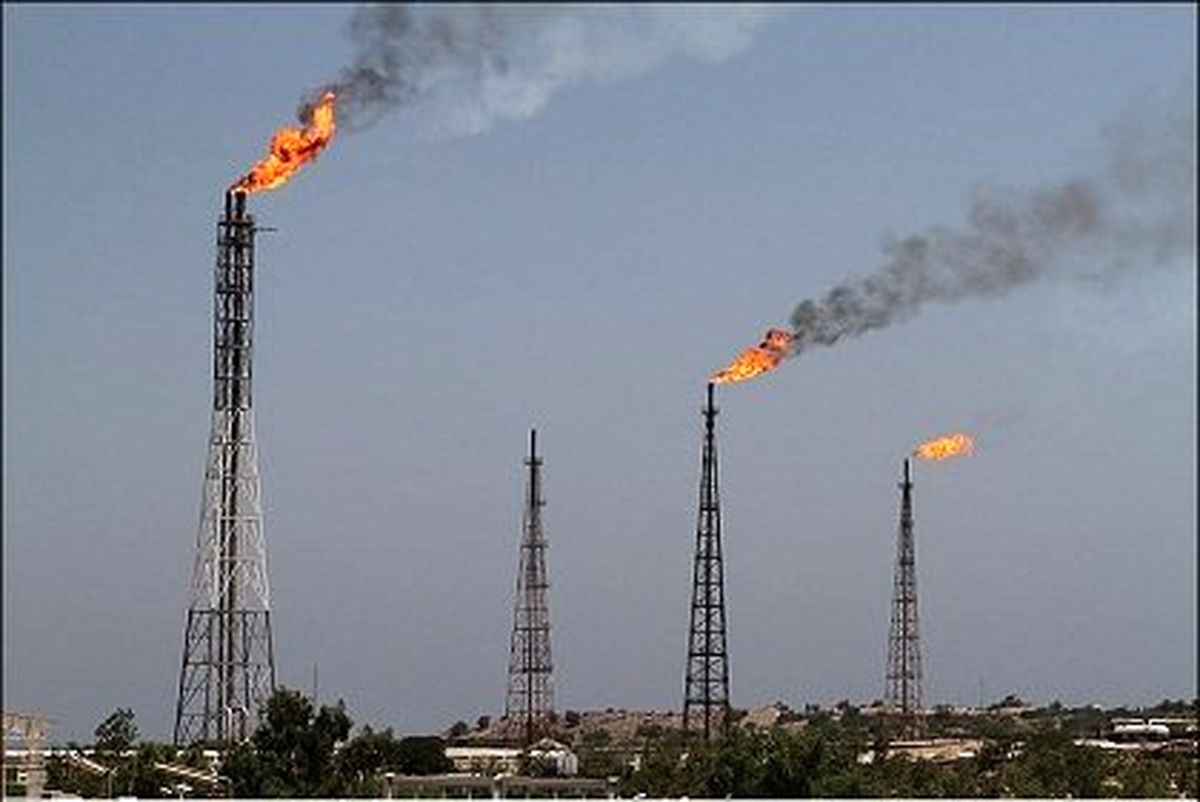 هدیه یک میلیارد دلاری مشعلهای گاز به صنعت نفت ایران