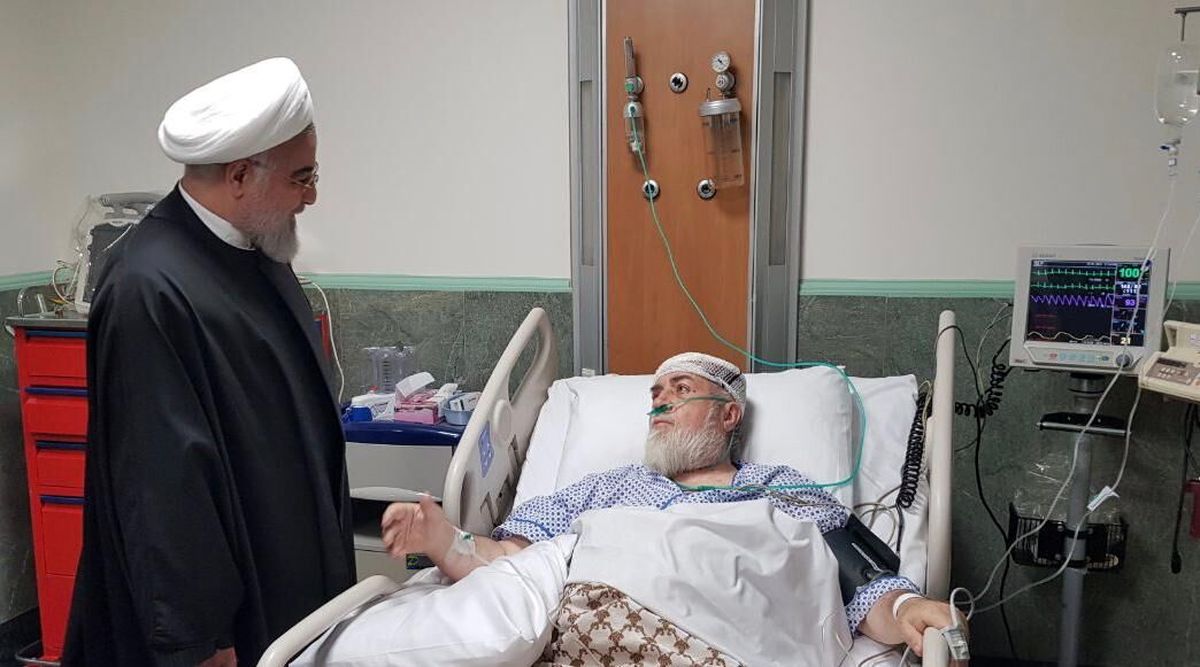 رئیس جمهوری از حجتالاسلام شهیدی عیادت کرد