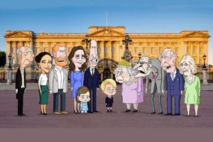 انیمیشنی در هجو خاندان سلطنتی بریتانیا