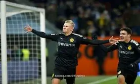 تاریخ سازی مهاجم جدید دورتموند در ۵۷ دقیقه