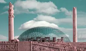 بازسازی «تخت جمشید» در قاب‌های مینیمالیستی / وقتی سازه‌های باستانی و معاصر ترکیب می‌شوند +تصاویر