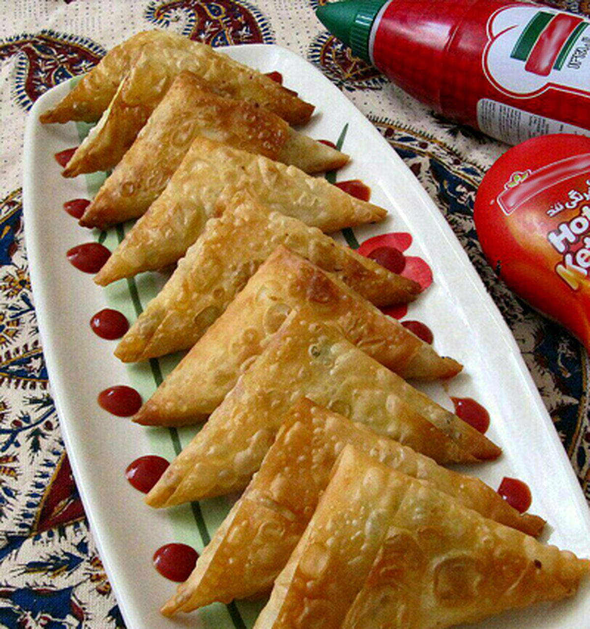 روش آسان تهیه سمبوسه سیبزمینی و سمبوسه پیتزایی