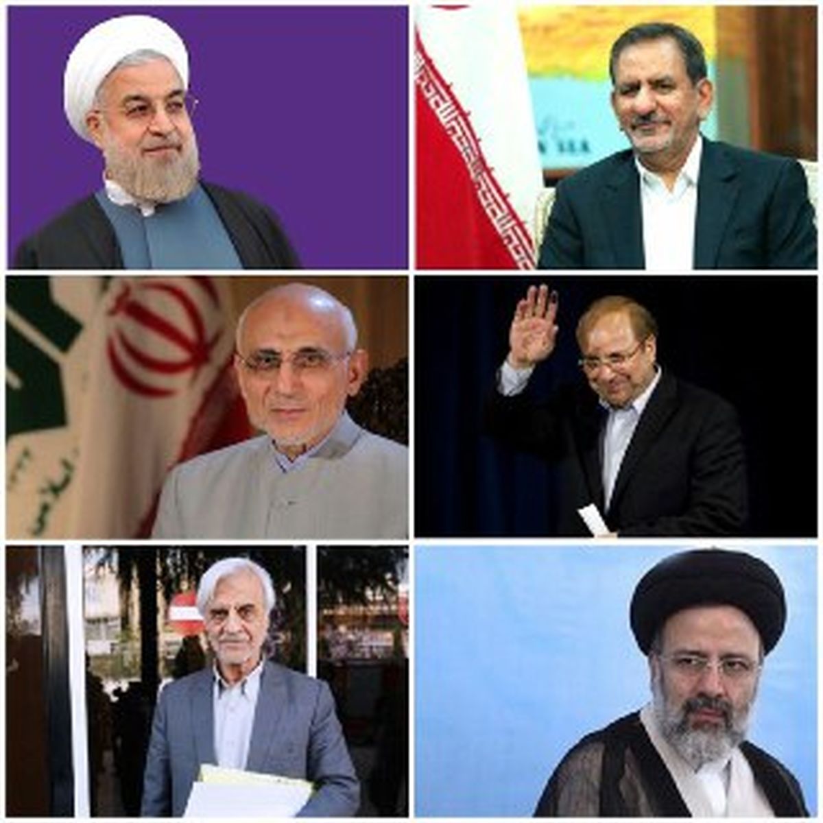 شش ضلعی انتخابات ریاست جمهوری