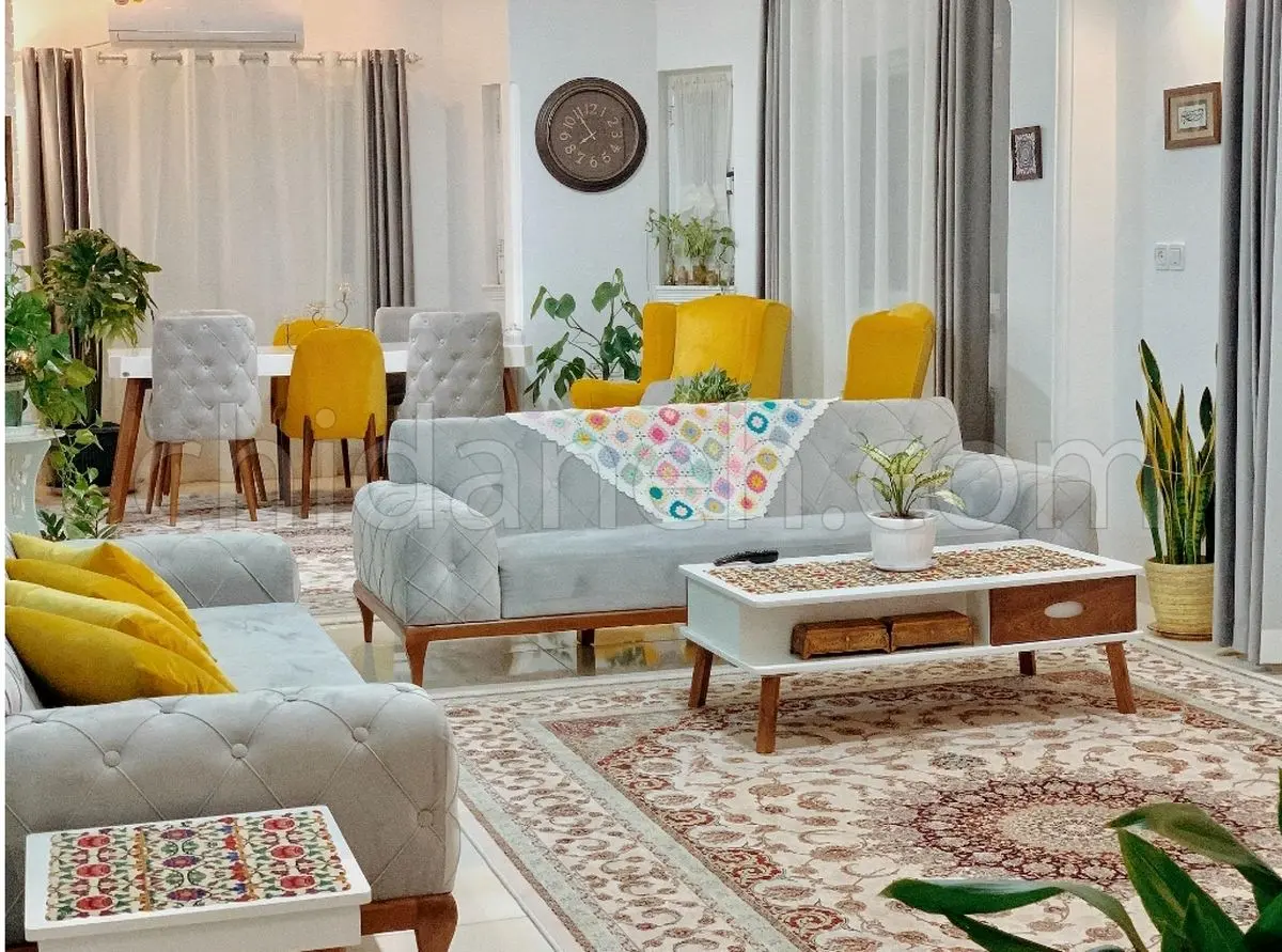 خانه‌ پر از گل فهیمه و فردین را می‌پسندید؟