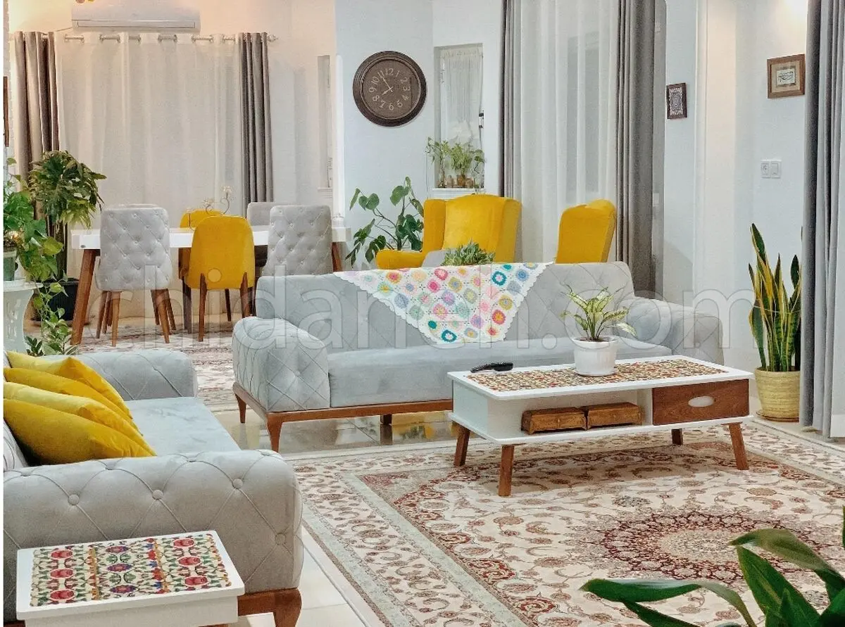 خانه‌ پر از گل فهیمه و فردین را می‌پسندید؟