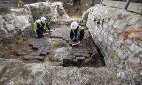 گنجینه‌ای تاریخی که زیر یک گالری هنری کشف شد