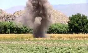 یک قبضه مین در حوالی روستای «گرویس» سردشت منفجر شد