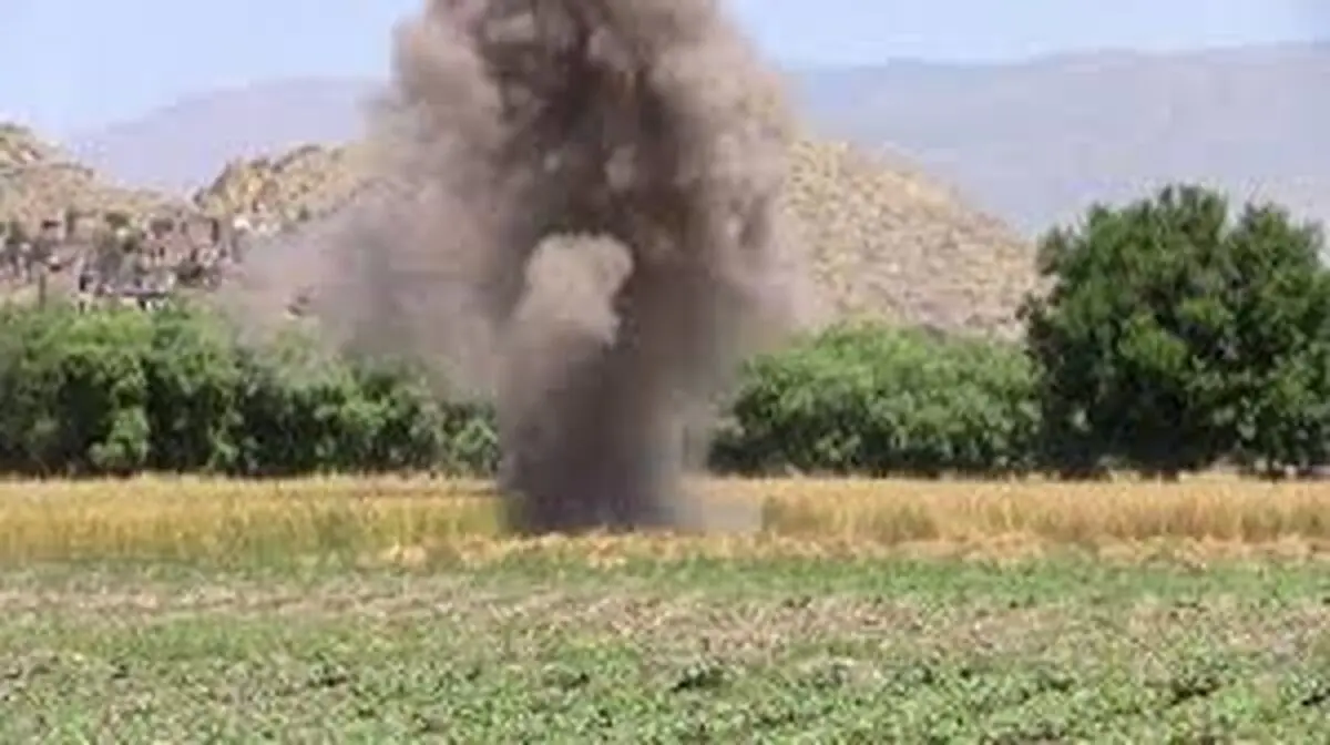 یک قبضه مین در حوالی روستای «گرویس» سردشت منفجر شد