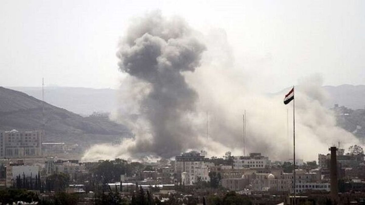 حملات جنگنده‌های ائتلاف عربی به چندین استان یمن