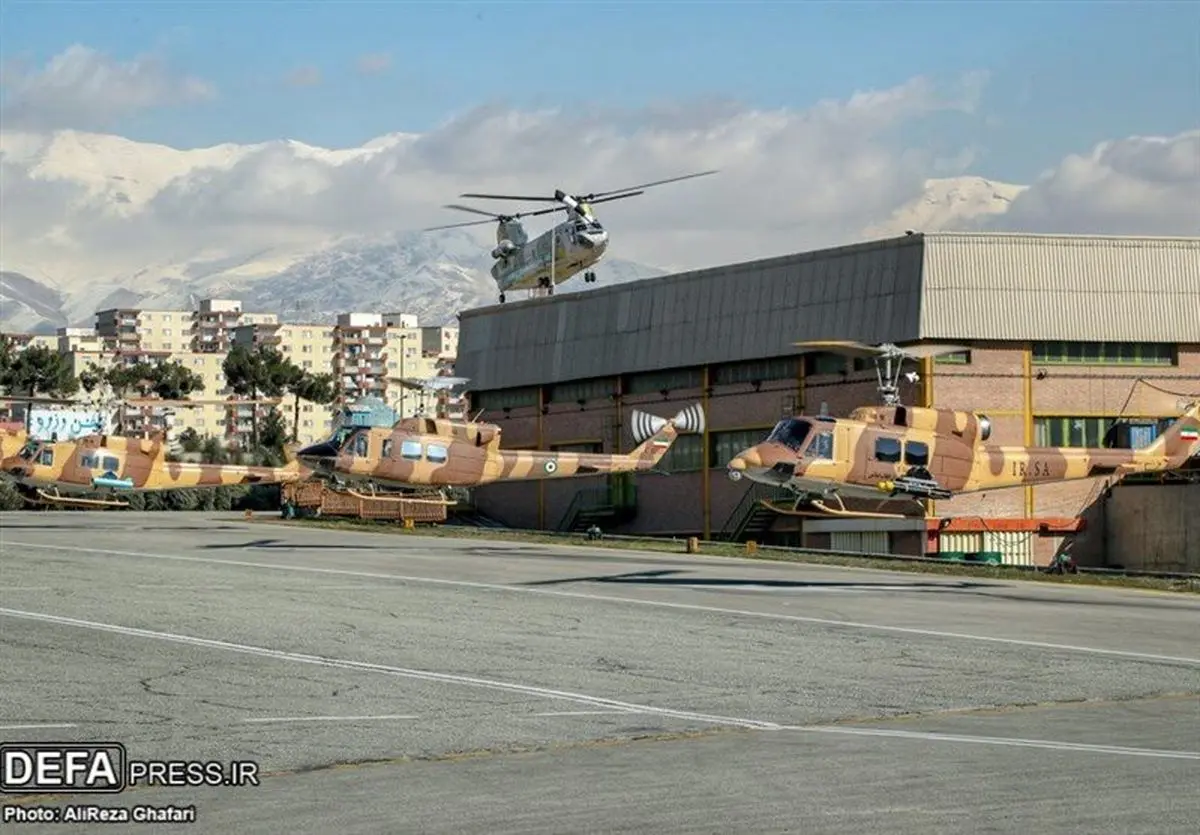 بالگردهای ۲۱۴ سپاه مسلح شدند+عکس