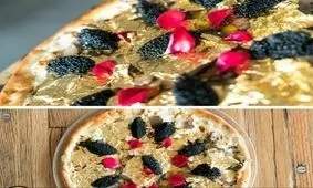 گران‌قیمت‌ترین پیتزای جهان با قیمت ۲۰۰۰ دلار!