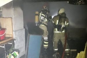 آتش‌سوزی ساختمان مسکونی ۴ طبقه در میدان ابوذر + فیلم