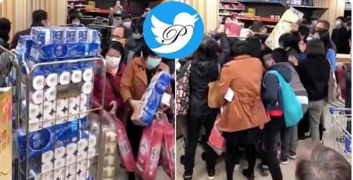 هجوم هنگکنگیها به فروشگاهها برای خرید دستمال توالت