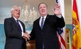 بورل با پمپئو دیدار کرد