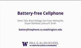 فیلم| ساخت تلفن همراه بدون نیاز به باتری