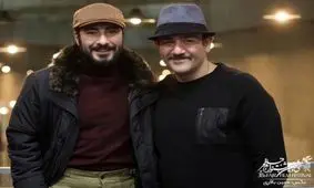 لحظه‌ای خاص از روبه‌رو شدن مهران غفوریان و دخترش با نوید محمدزاده / عکس