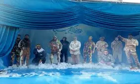 گرامیداشت یاد سردار سلیمانی و شهدای مقاومت در راهپیمایی ۲۲ بهمن تهران