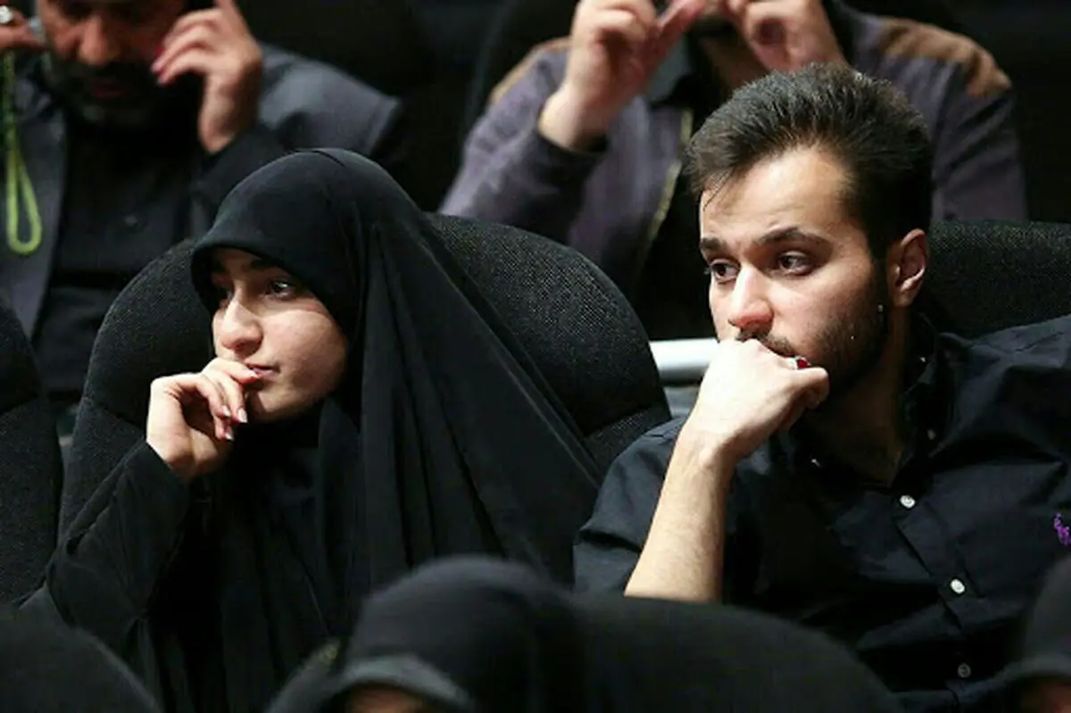 فیلم/ حضور فرزندان شهید سلیمانی در راهپیمایی ۲۲ بهمن