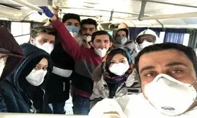 نتیجه تست ویروس کرونای دانشجویان بازگشته از چین اعلام شد + فیلم