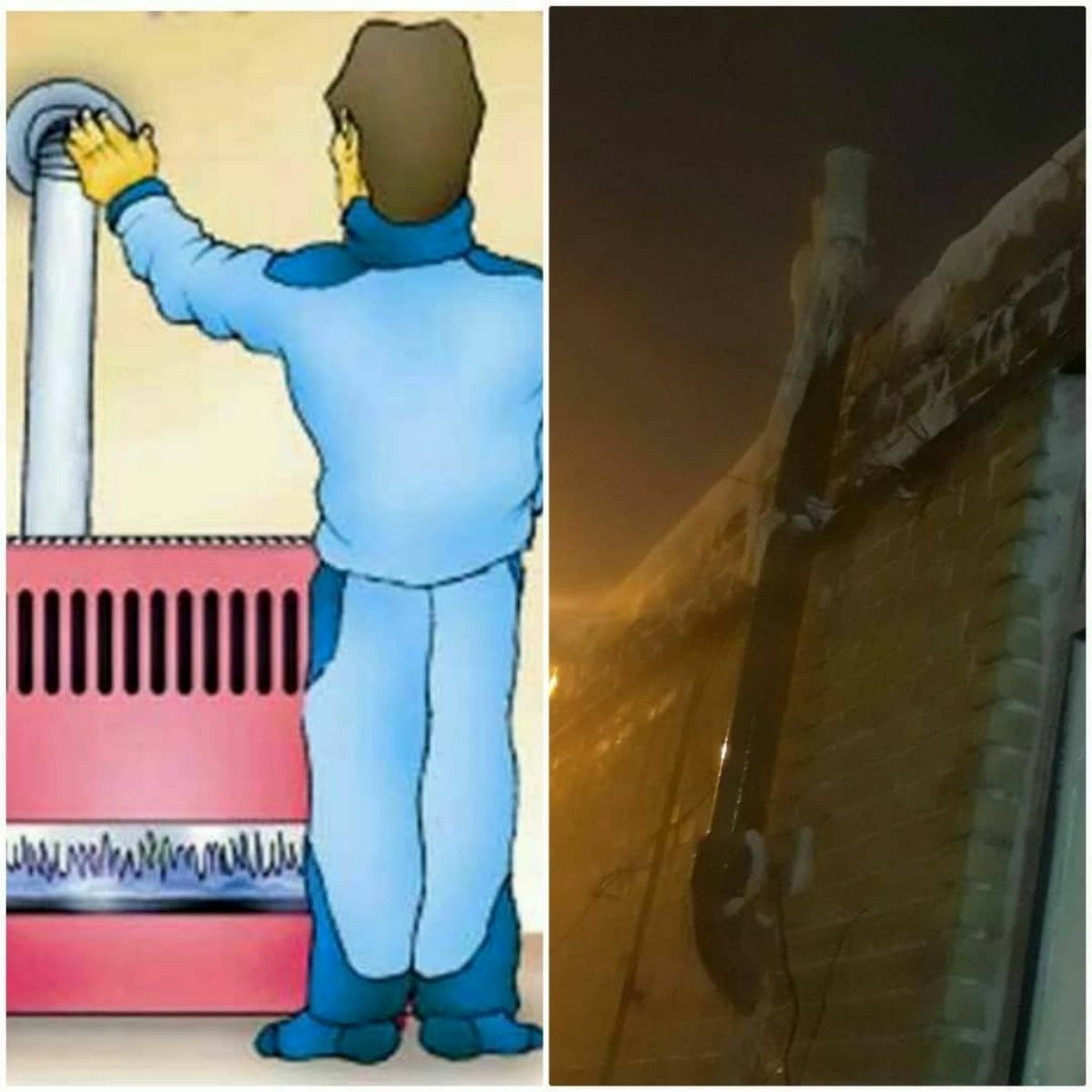 بحران دودکشها و حوادث گازگرفتگی