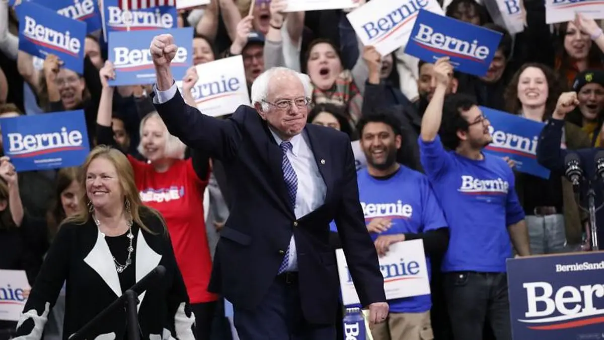 برنی سندرز فاتح رقابت‌ مقدماتی دمکرات‌ها در ایالت نیوهمپشایر شد