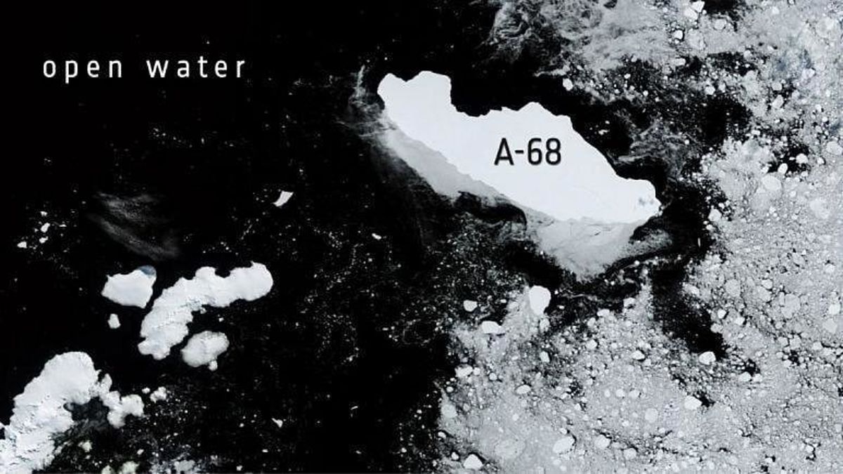 بزرگ‌ترین قطعه یخی جهان برای همیشه از جنوبگان جدا شد + عکس