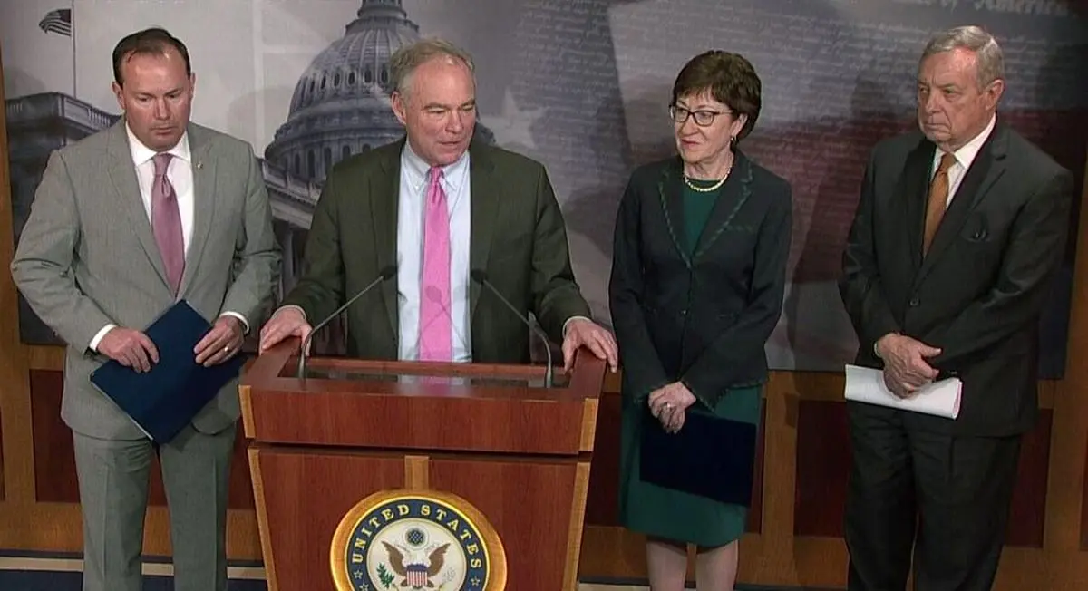 موافقت دموکرات‌ها و ۸ جمهوری‌خواه سنا با طرح مهار ترامپ در برابر ایران