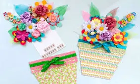 ساخت یک کارت پستال شیک برای روز مادر