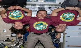 تصویری جدید از فضانوردان باقی‌مانده در فضا