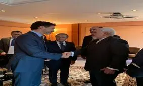 دیدار ظریف و جاستین ترودو در مونیخ