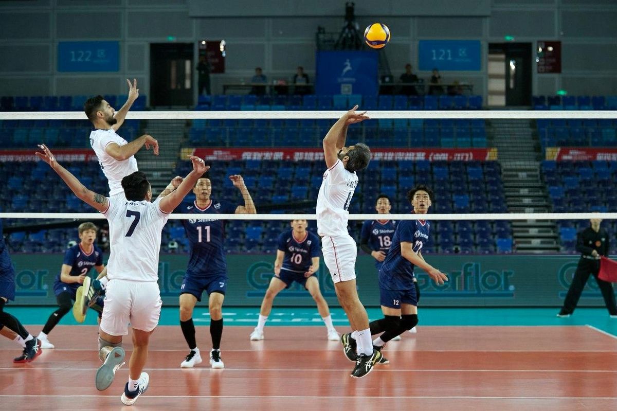 خلاصه والیبال ایران - کره‌جنوبی(انتخابی المپیک)