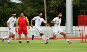 آخرین تمرین امیدها قبل از دیدار با کره جنوبی