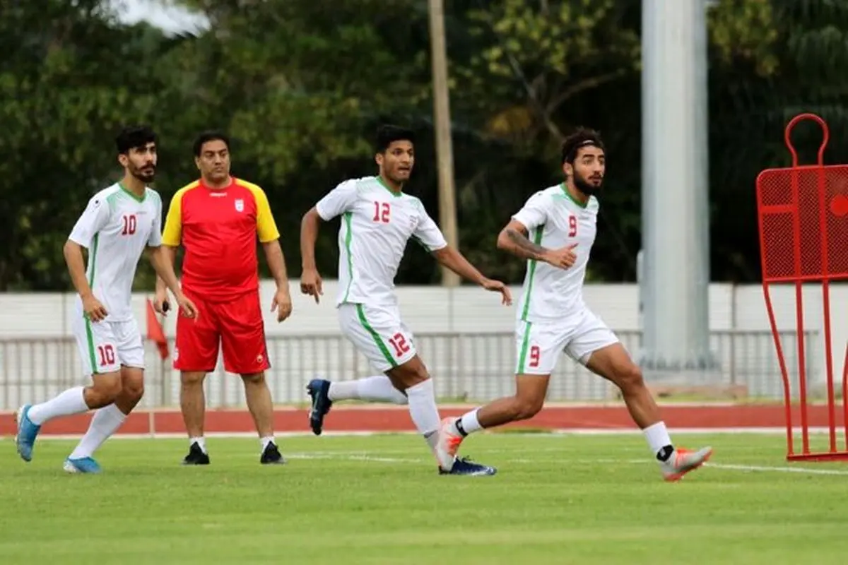 آخرین تمرین امیدها قبل از دیدار با کره جنوبی