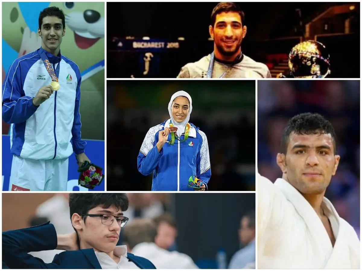 اینفوگرافی| ورزشی‌هایی که در سال ۹۸ از ایران رفتند