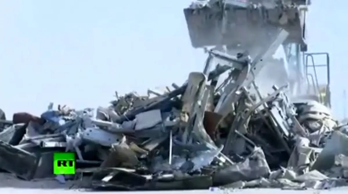 فیلم| پایگاه آمریکایی «عین‌الاسد» چند روز پس از پاسخ موشکی ایران