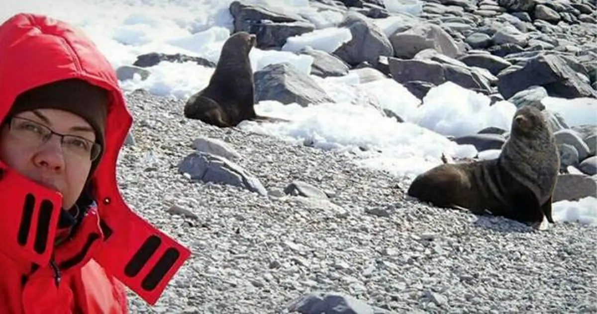 سفر بانوی ایرانی به سرزمین پنگوئن‌ها در دمای ۴۰- درجه